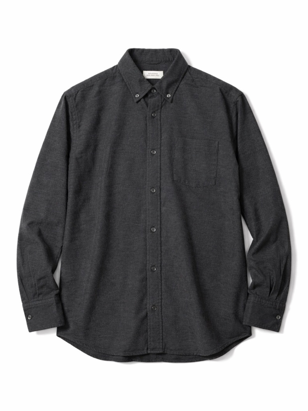 Saturdays NYC Crosby Flannel Shirt, Charcoal Grey- Men’s Large NWT